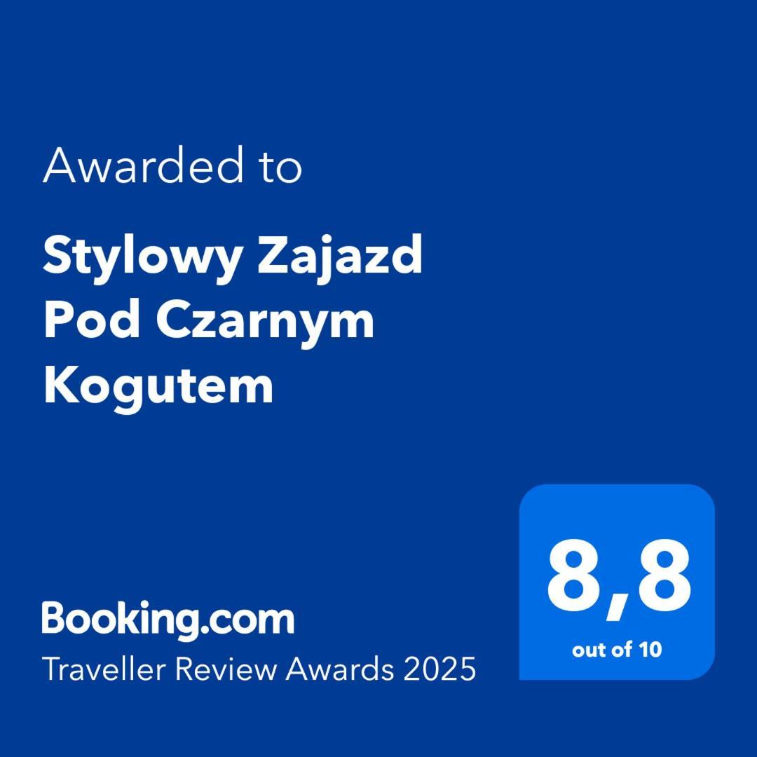 Stylowy Zajazd Pod Czarnym Kogutem Czarna  Exteriör bild
